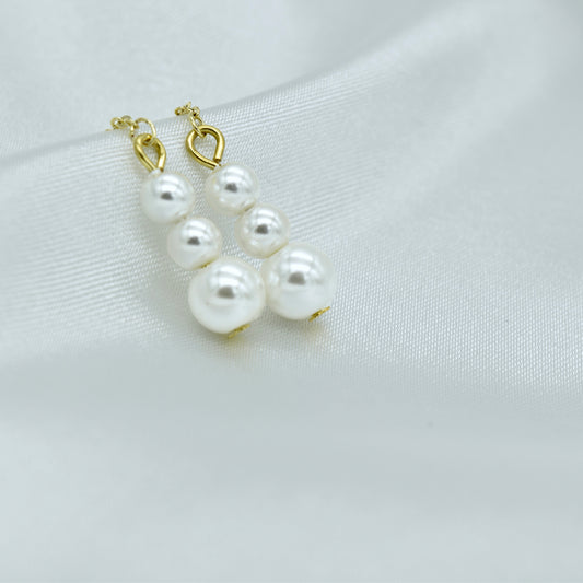 Eternal Tassels Fresh Water Pearl Earrings